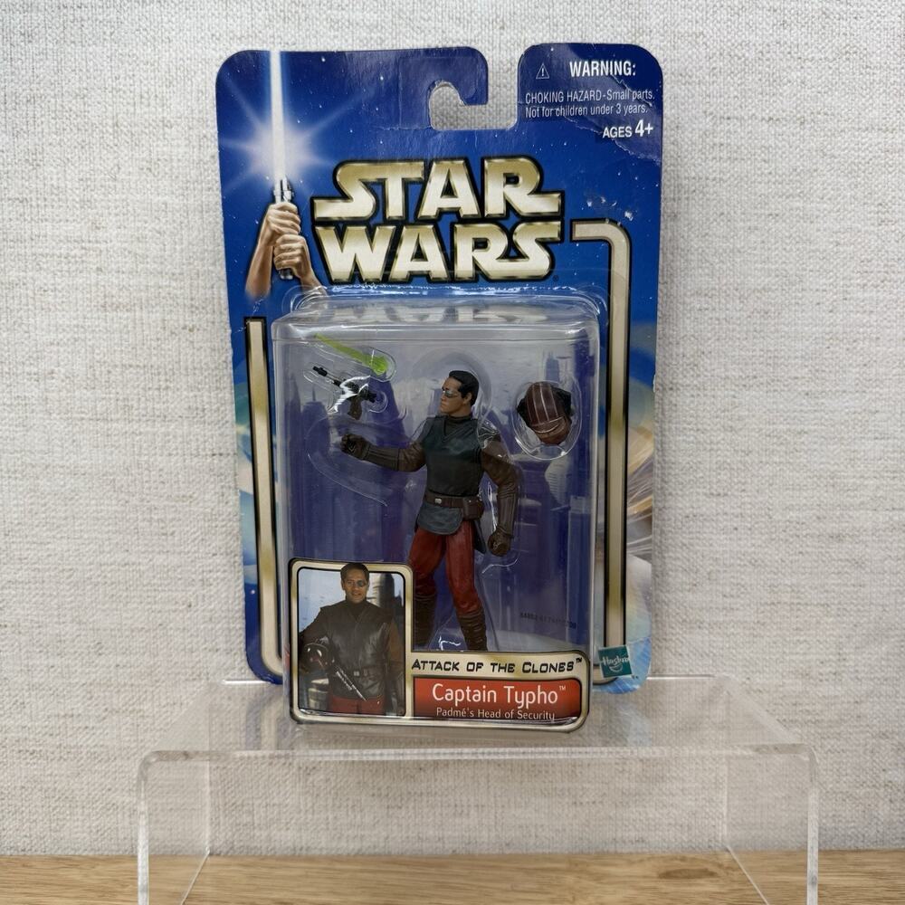 Star Wars - Captain Typho - Action Figure - Attack of the Clones - NEW
